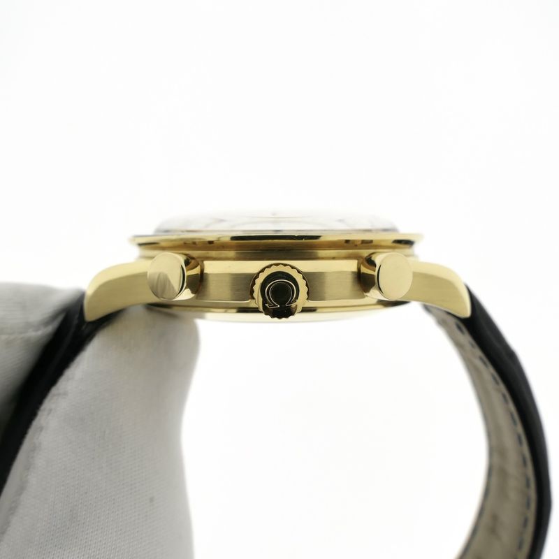 Image 6 of Omega Speedmaster Reduced 175.0032; 18k. gouden chronograaf horloge