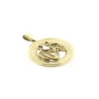 Image 3 of Fabiola gold pendant of the zodiac sign Gemini