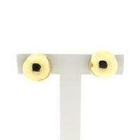 Gold stud earrings | Ball