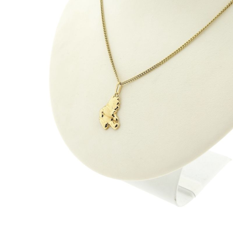 Image 7 of Gold Disney pendant; Winnie the Pooh