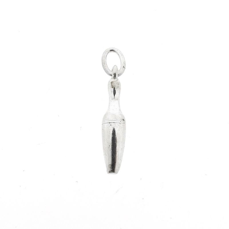 Image 2 of Silver charm; Bowling pin