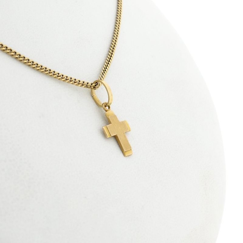 Image 5 of Gold pendant of a cross