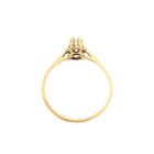 Image 3 of Gold Ring with Zirconia; 14K; Size 17.75
