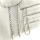 Image 9 of Silver fantasy link chain | 43 cm