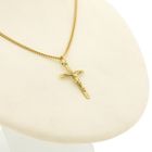 Image 5 of Gold pendant of cross with corpus