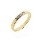 Image 1 of Gold ring with diamond; 0.06 ct. | Jeunesse