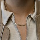 Image 11 of Golden Figaro link chain