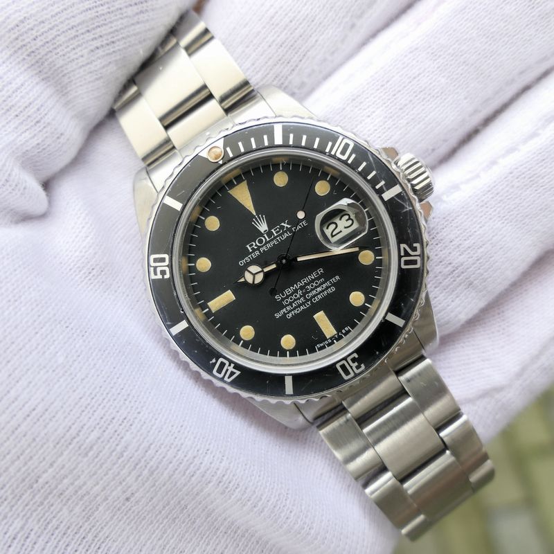 Image 14 of Rolex Submariner 16800; Vintage diving watch in full set
