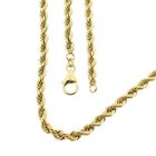Image 1 of Twisted Link Chain; 14 Karat; 45.5 cm