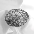 Image 6 of Silver brooch | Floral design