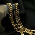 Image 2 of Solid gold gourmet link chain