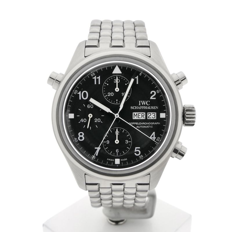 Image 1 of IWC Flieger 'Doppelchronograph' IW371319; Automatic men's watch with rattrapante chronograph