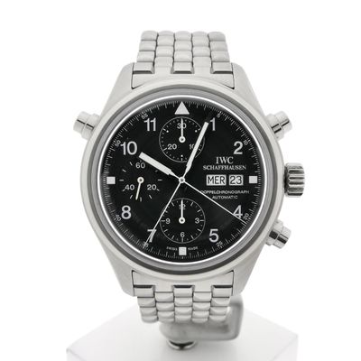 IWC Flieger 'Doppelchronograph' IW371319; Automatic men's watch with rattrapante chronograph Image 1 of IWC Flieger 'Doppelchronograph' IW371319; Automatic men's watch with rattrapante chronograph