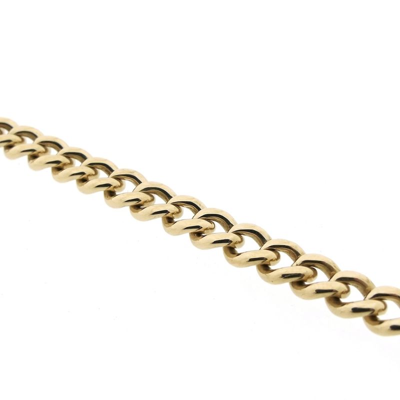 Image 3 of Vintage gold watch chain; Chatelaine (for a pocket watch)