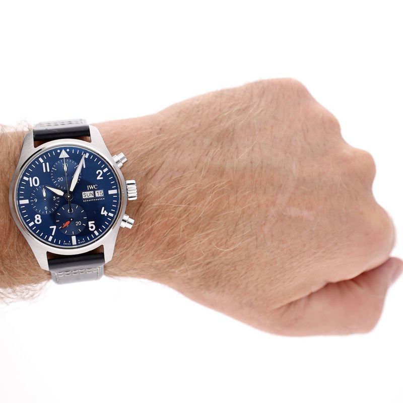 Image 15 of IWC Pilot's Chronograph; IW388101; Automatic men's watch