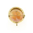 Image 6 of Gold brooch/pendant with cameo and diamond