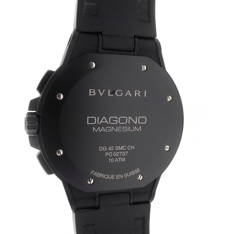 Image 14 of Bvlgari Diagono Magnesium Chronograph Men's Watch