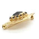 Image 5 of Antique gold brooch with garnet