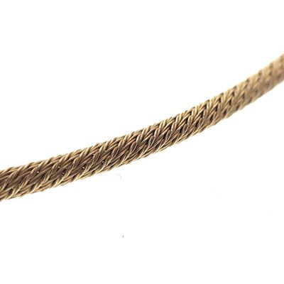 Gold cable necklace Image 2 of Gold cable necklace