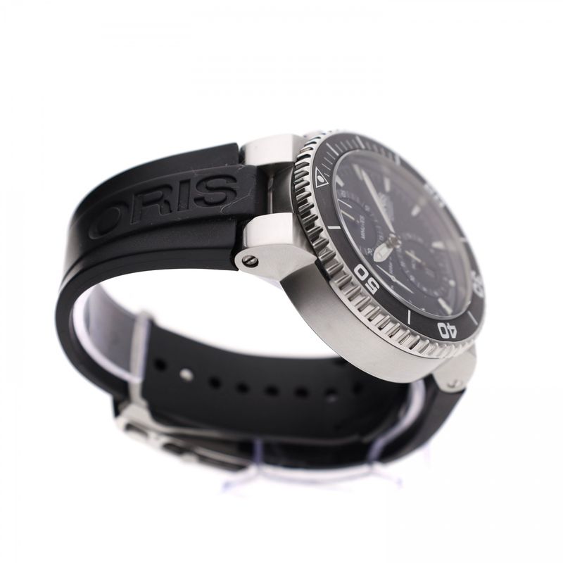 Image 8 of Oris Aquis Chronograph 01 774 7655 4154-07; Automatic Men's Watch
