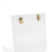 Golden fantasy stud earrings