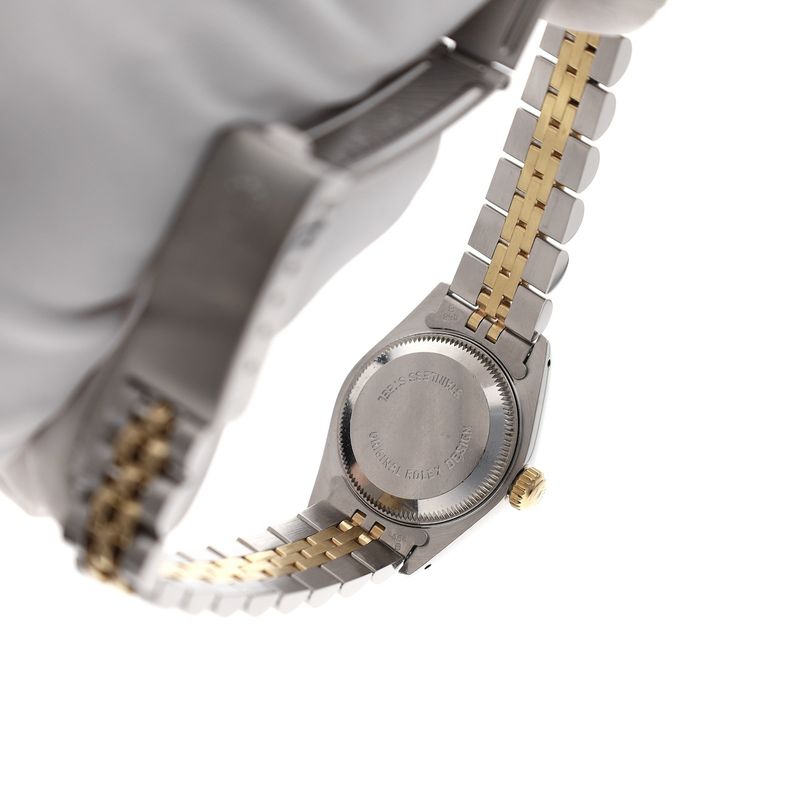 Image 16 of Rolex Lady-Datejust 26mm 69173; Vintage 18k gold/steel women's watch