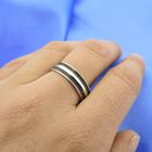Image 6 of Silver patinated men's ring