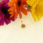 Image 2 of Gold pendant with red coral | Vintage