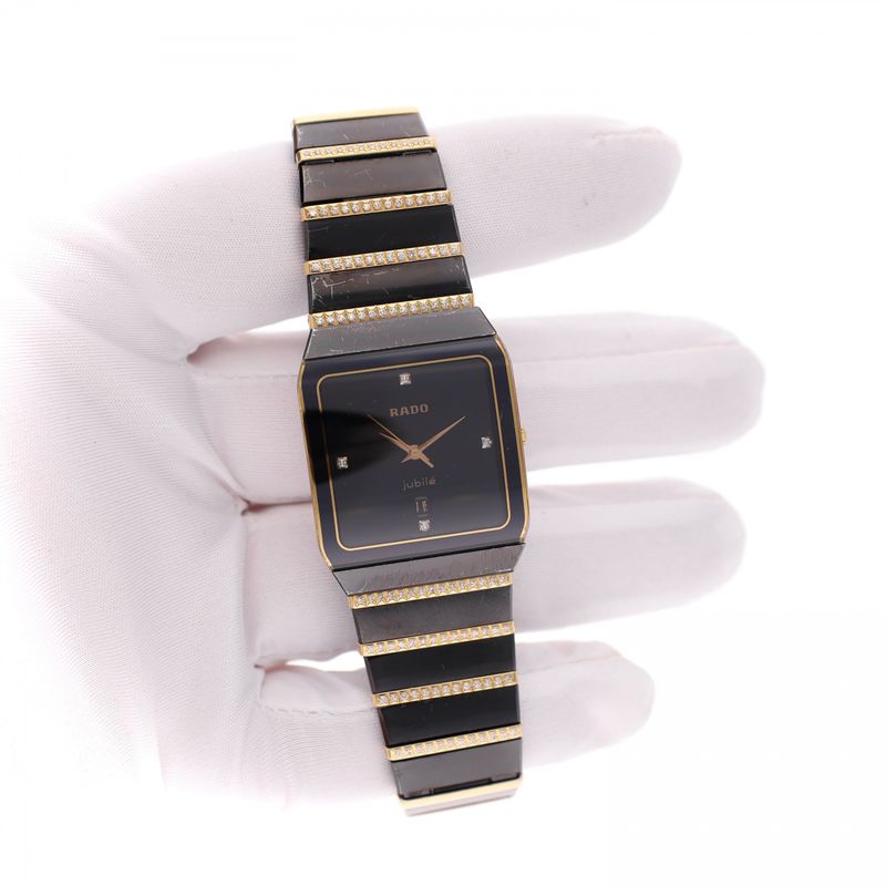 Afbeelding 5 van Rado Sintra Jubilé Diamonds R13723719 / 01.156.0723.3.271; Heren Horloge met 134 Diamanten