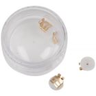 Image 3 of LOX; Safety clasps for earrings; gold-colored (2 pairs)