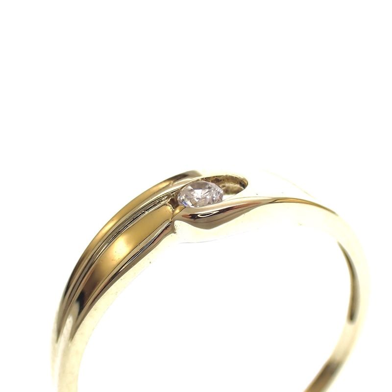Image 5 of Gold fantasy ring with zirconia