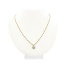 Image 7 of Two-tone gold pendant with diamonds | 0.19 ct.