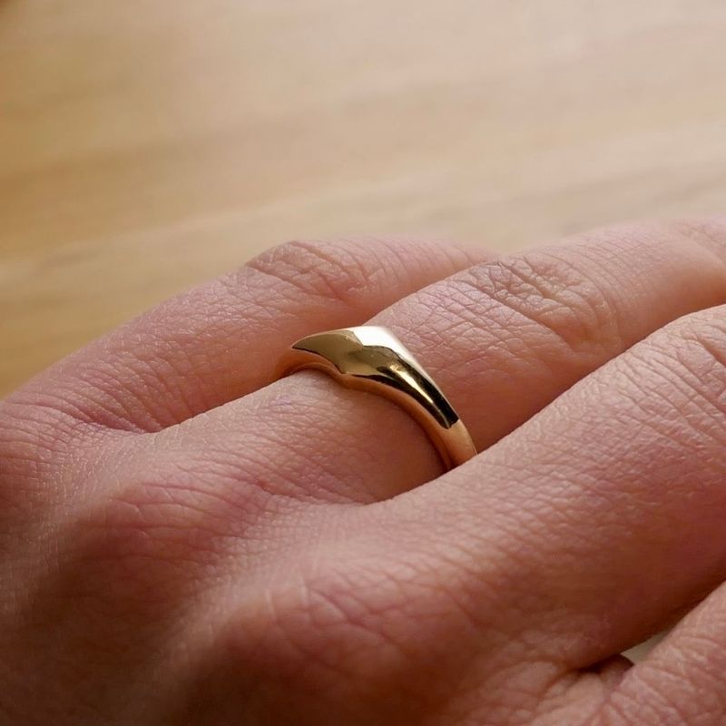 Image 6 of Vintage gold fantasy ring