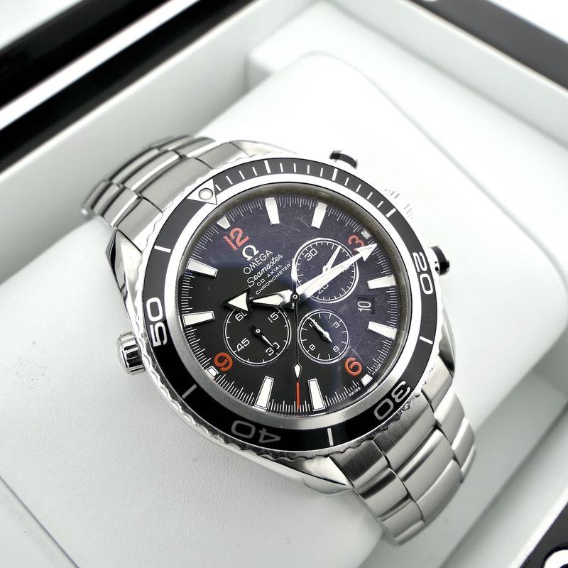 Image 13 of Omega Seamaster Planet Ocean Chronograph 2210.50.00; Automatic men's watch