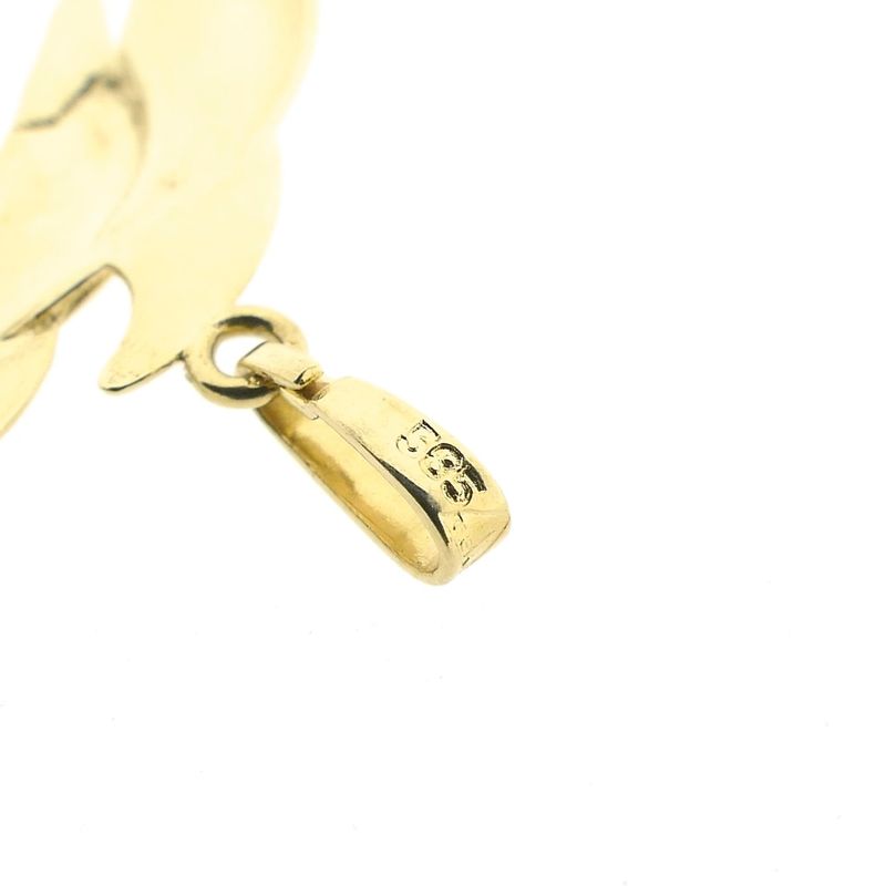 Image 6 of Gold pendant of dolphins