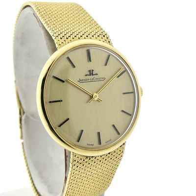 Image 2 of Jaeger Le-Coultre; Vintage 18K gold men's watch