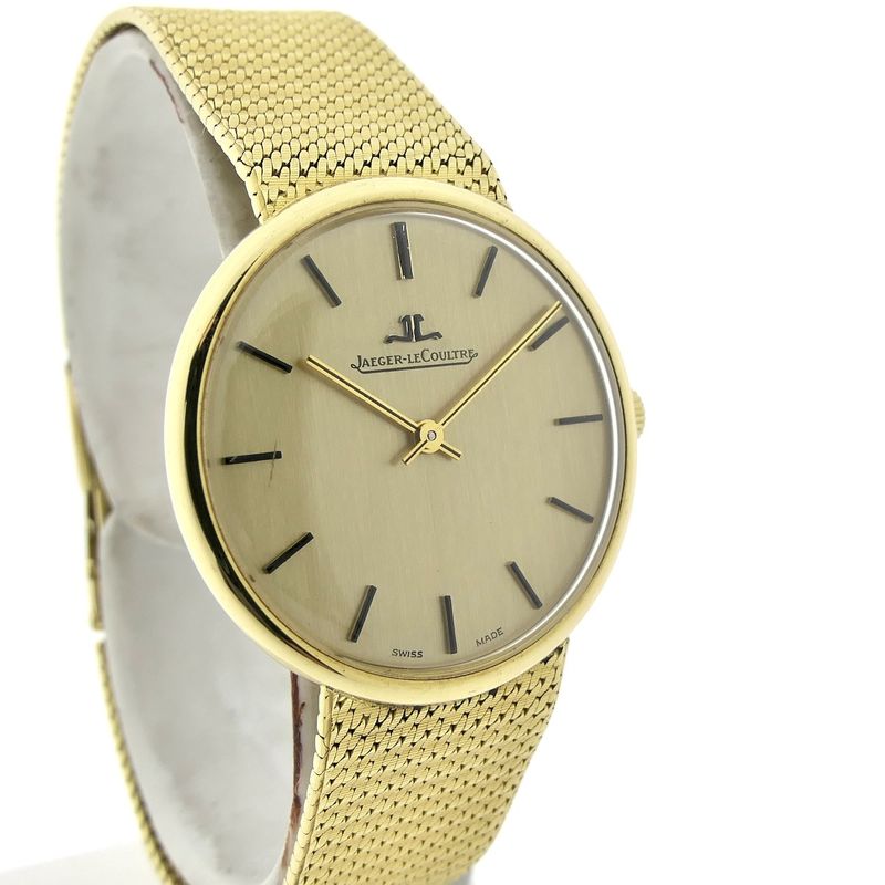 Image 2 of Jaeger Le-Coultre; Vintage 18K gold men's watch