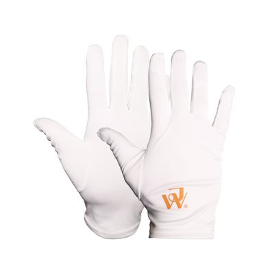 Image 1 of Luxury jewelry gloves; Dust-free and comfortable; WHITE; Size: S/M