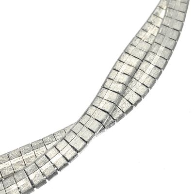 Image 1 of Silver fantasy boa necklace