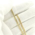 Image 7 of Gold gourmet link bracelet | 19.5 cm