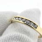 Image 3 of Gold ring/sliding ring with zirconia (copy)