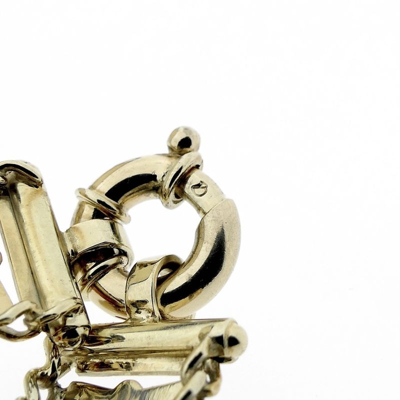 Image 5 of Vintage gold link bracelet