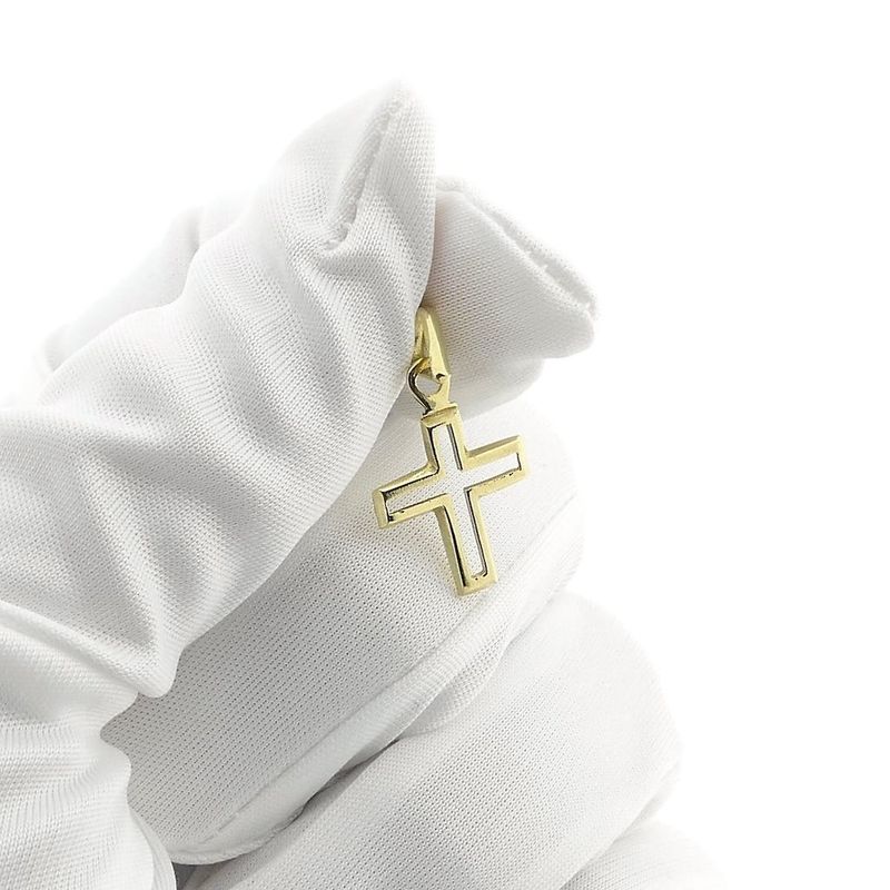 Image 7 of Gold pendant of a cross