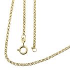 Image 1 of Gold jasseron link chain | 50 cm