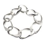 Image 1 of Sturdy silver gourmet bracelet | 21 cm