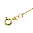 Image 3 of 14K Gold Venetian Box Chain; 61 cm