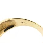 Image 6 of Golden Pavé Ring with Zirconia