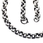 Image 1 of Silver jasseron necklace | 44 cm