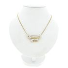 Image 7 of Golden fantasy pendant with zirconia; Altinbas