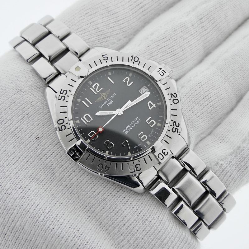 Image 5 of Breitling Colt Automatic A17035; Vintage automatic men's watch